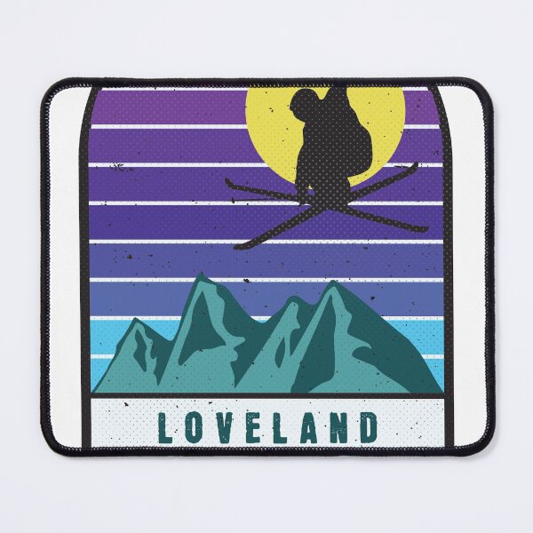 Item preview, Ski Loveland Colorado Retro Sunset designed and sold by JordanHolmes.