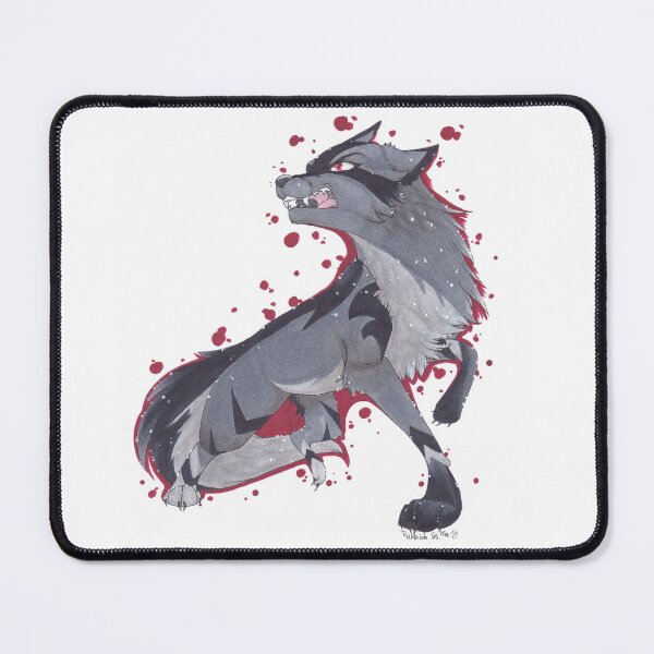 Item preview, Angry wolf designed and sold by Rabbiata.