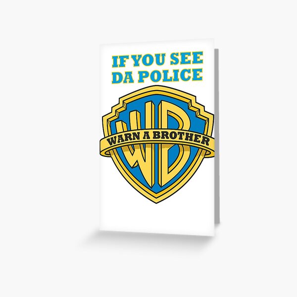 Brother Humour Birthday Card With Badge New Uk Greetings Warning!