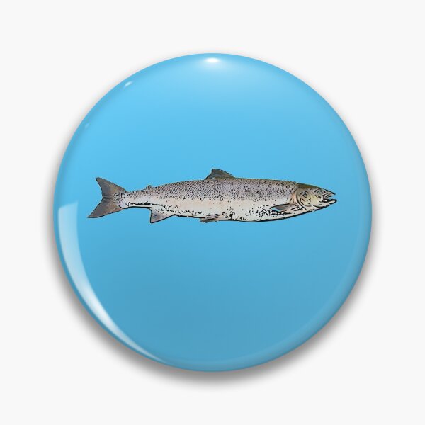 Item preview, Atlantic Salmon Black Alternate Design  designed and sold by designsasstultd.