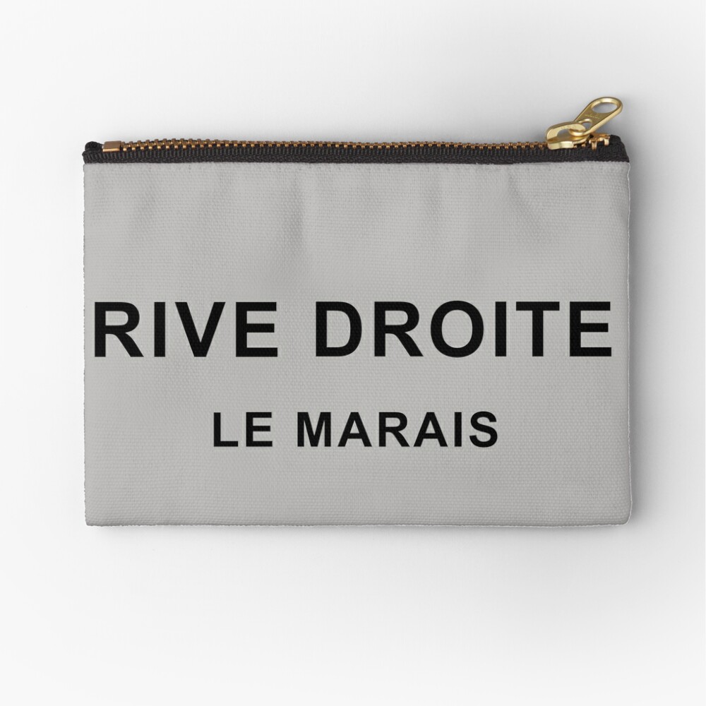 Rive Droite - Le Marais Black Basic | Tote Bag