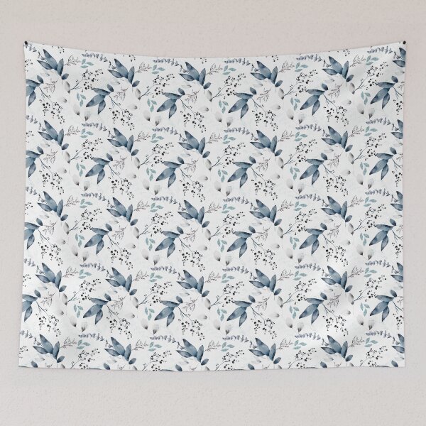 Item preview, Botanical Minimalist Winter Pattern designed and sold by Naturalist Prints.