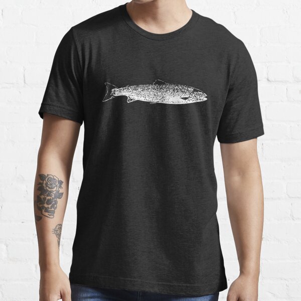  Salmon Fishing Gift Coho Salmon Fish T-Shirt : Clothing, Shoes  & Jewelry