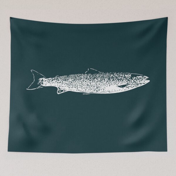 Item preview,  Atlantic Salmon White Design  designed and sold by designsasstultd.