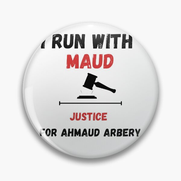 Item preview, I Run With Maud Justice for Ahmaud Arbery Classic T-Shirt designed and sold by AclothingM.