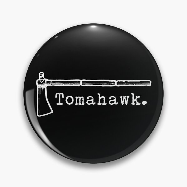 Item preview, Tomahawk Logo (White) designed and sold by DiscoVolante.