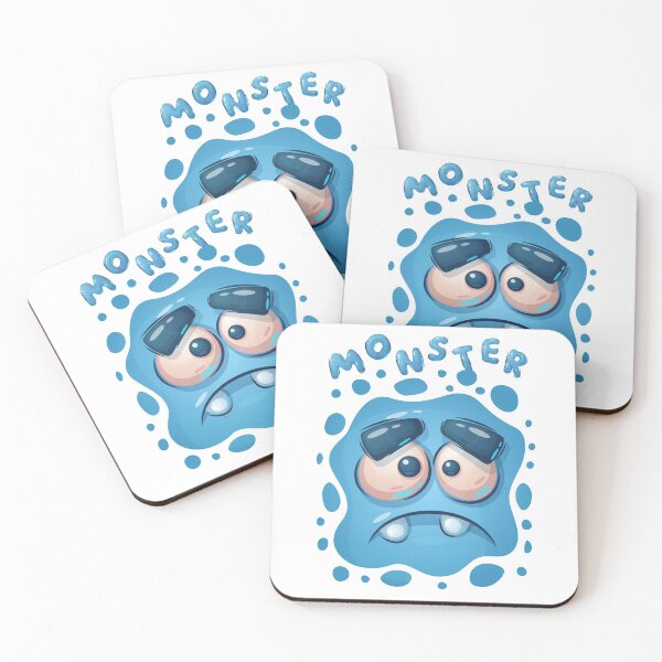 Item preview, Cute sad monster t-shirt and poster designed and sold by ougraz24.