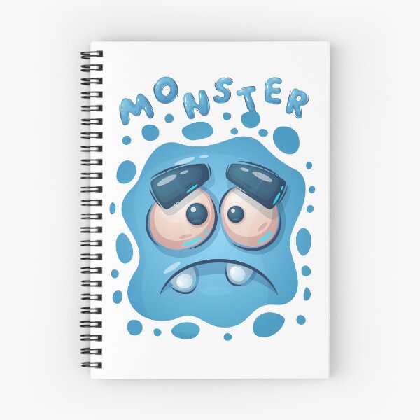 Item preview, Cute sad monster t-shirt and poster designed and sold by ougraz24.