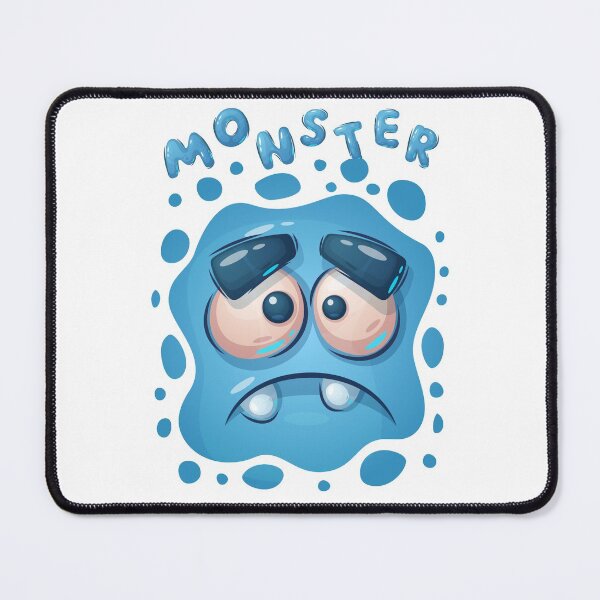 Item preview, Cute sad monster t-shirt and poster designed and sold by ougraz24.