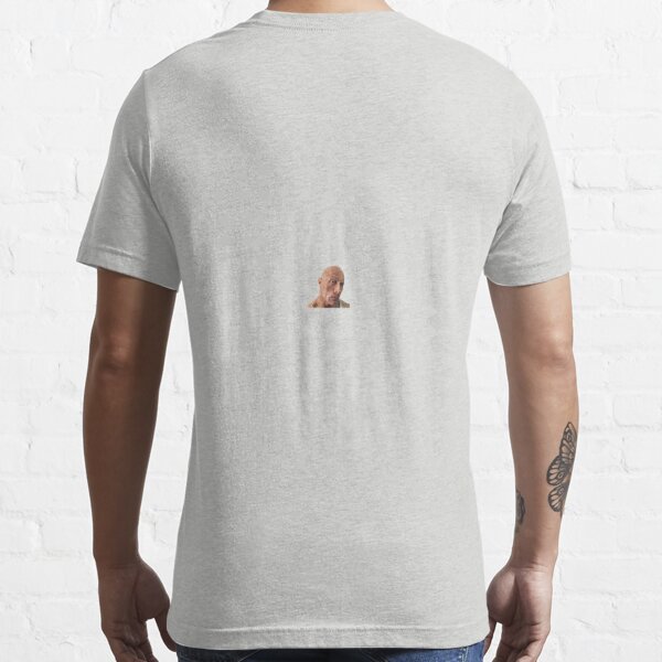 New The Rock Eyebrow Raise Face Meme T-Shirt new edition t shirt vintage t  shirt
