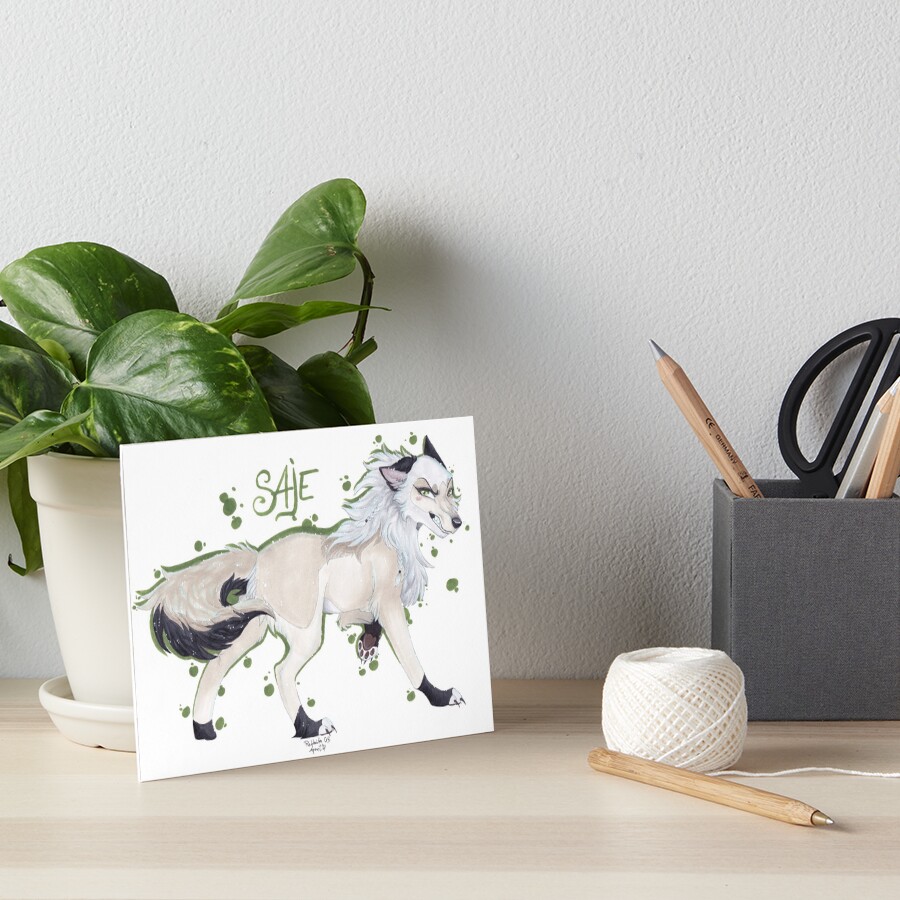 Item preview, Art Board Print designed and sold by Rabbiata.