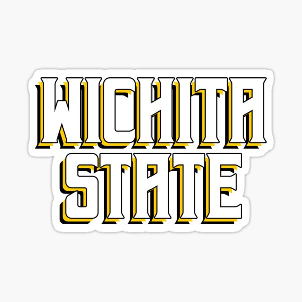 Wichita State Shockers SHOCKER Hand Sign Car Flag