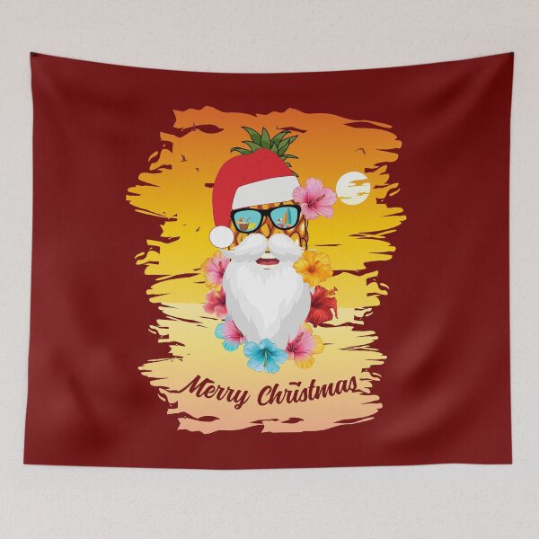 Item preview, Christmas Hawaiian Pineapple Sunglasses Aloha Beaches designed and sold by odrito.