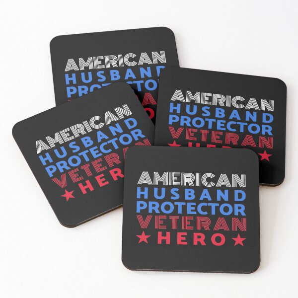 Item preview, American Husband Protector Veteran Hero designed and sold by mkzmerch.