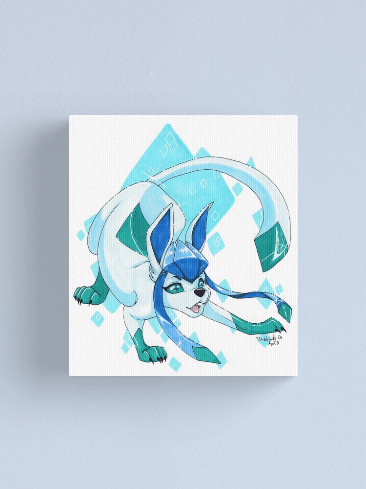 Thumbnail 1 of 3, Canvas Print, Ice evolution designed and sold by Rabbiata.