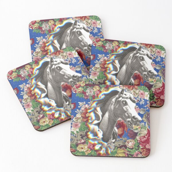 Item preview, Rococo Horse Chromatic Glitch  designed and sold by KristaZed.