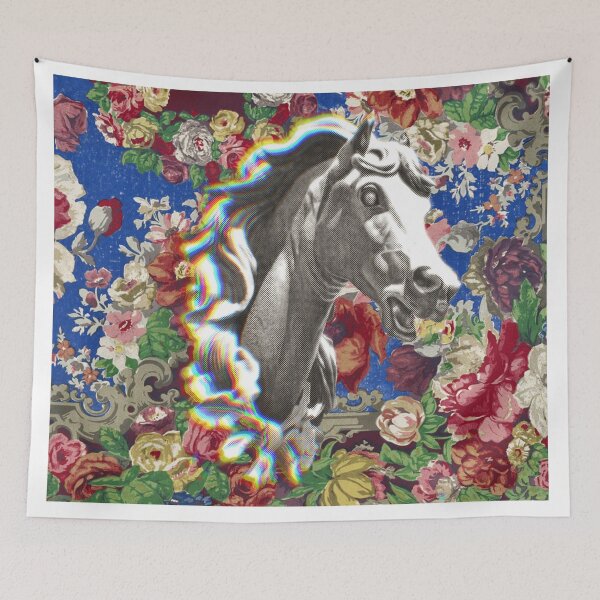 Item preview, Rococo Horse Chromatic Glitch  designed and sold by KristaZed.