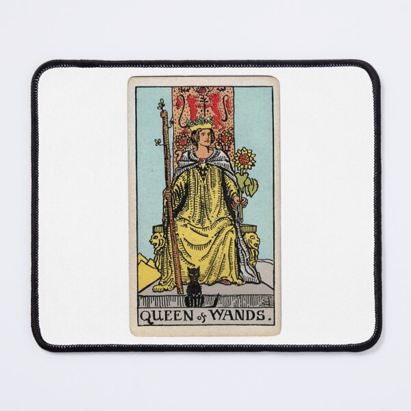 Item preview, Queen of Wands Tarot designed and sold by Phantastique Boutique.