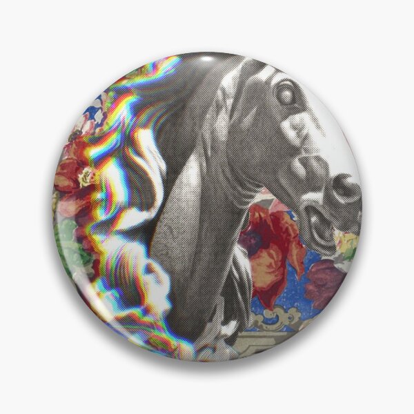 Item preview, Rococo Horse Chromatic Glitch  designed and sold by KristaZed.