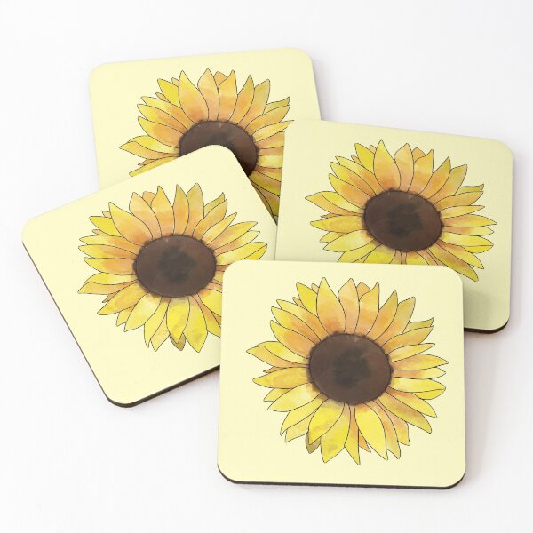 Item preview, Watercolor Sunflower designed and sold by Caroline Cannon.