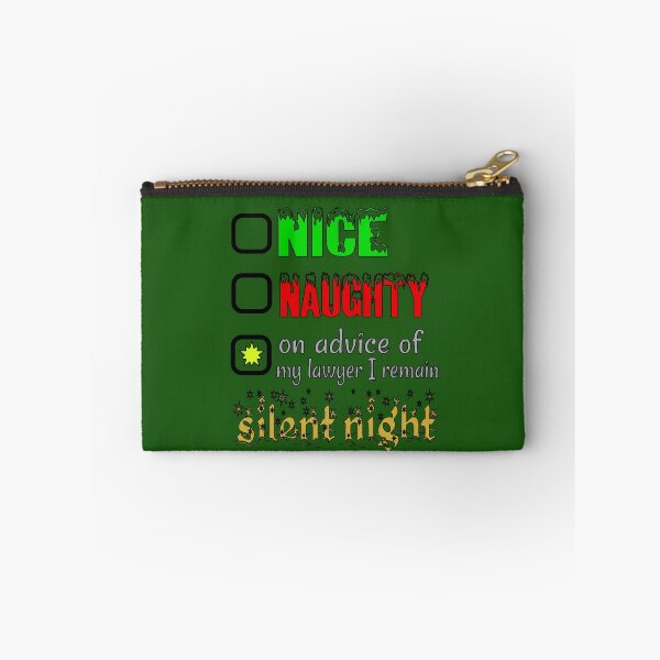 Item preview, Nice, Naughty or Silent Night designed and sold by SirReel.