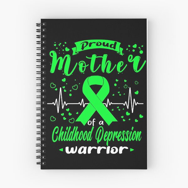 Item preview, Proud Mother Of A CHILDHOOD DEPRESSION Warrior designed and sold by Grooffos.