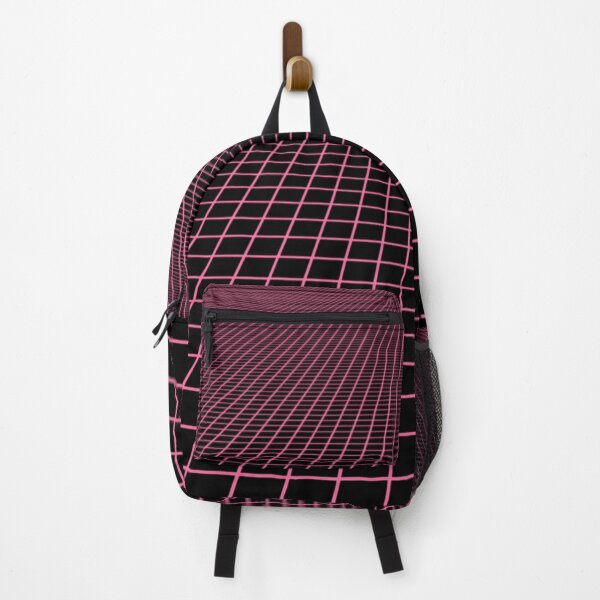 Item preview, pastel pink grid designed and sold by frauenbrauen.