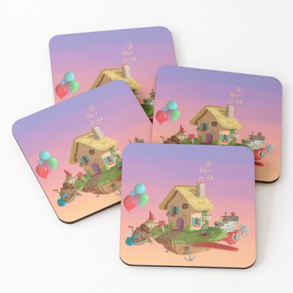 Item preview, Gnome delivering SnailMail to faerie house designed and sold by Maysoulrose.