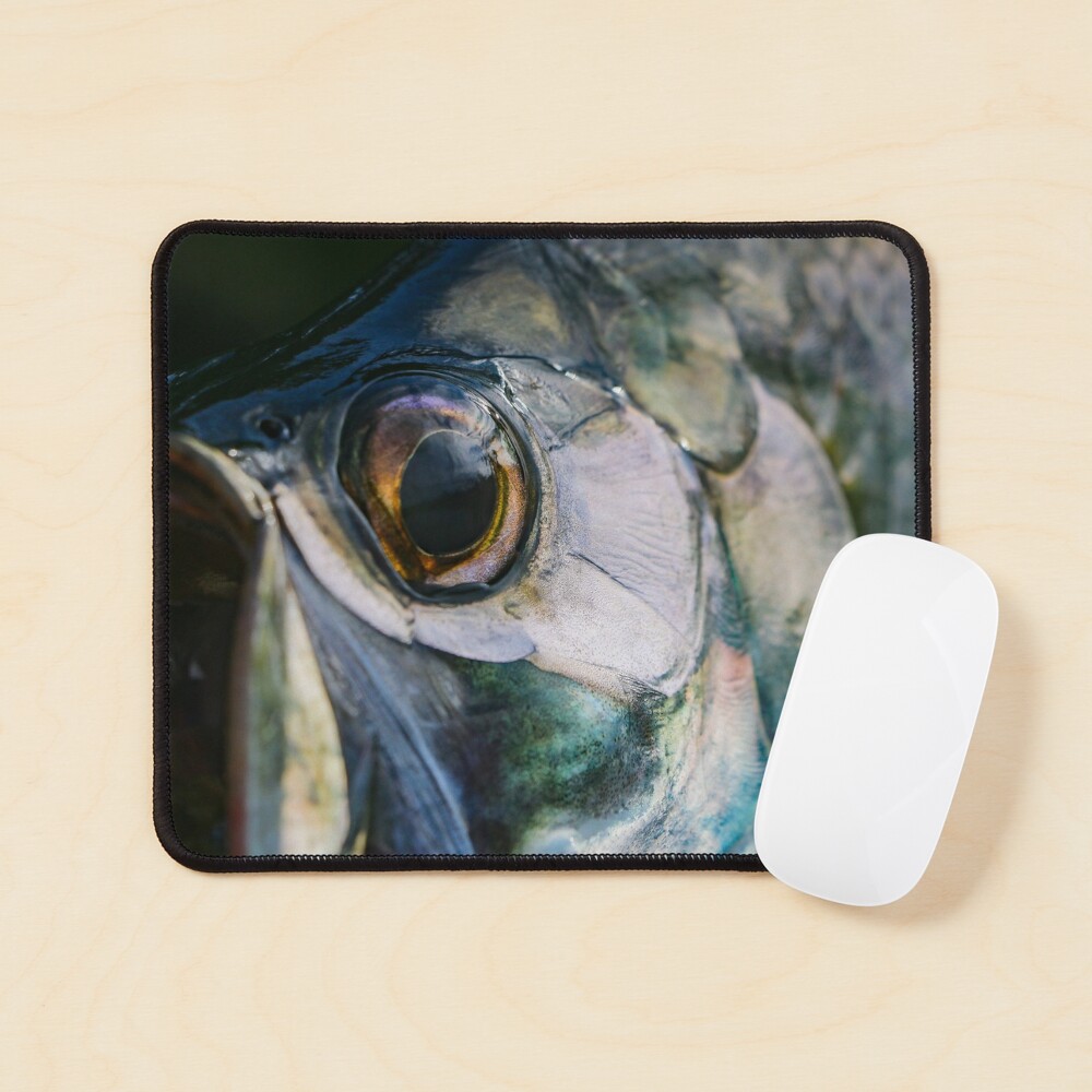  Fishing Lure Print Mouse Pad Non-Slip Rubber Base