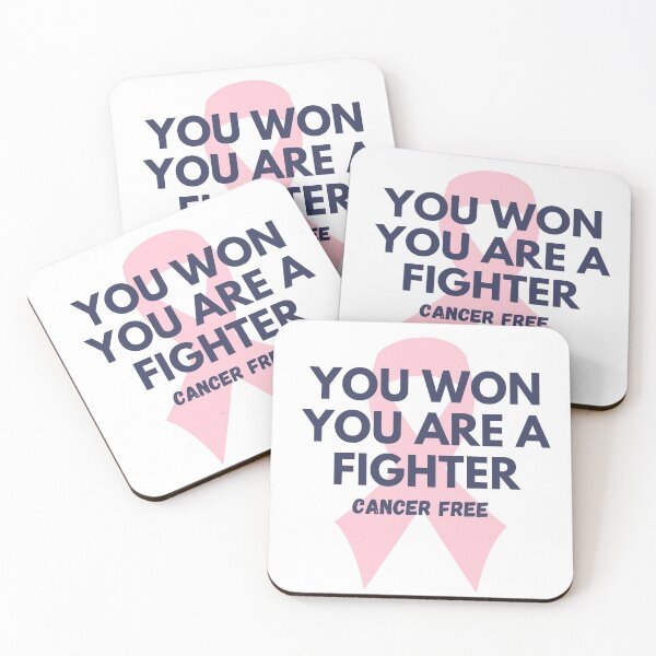 Item preview, You Won You Are A Fighter, Cancer Free Pink Ribbon Design designed and sold by universegrace.
