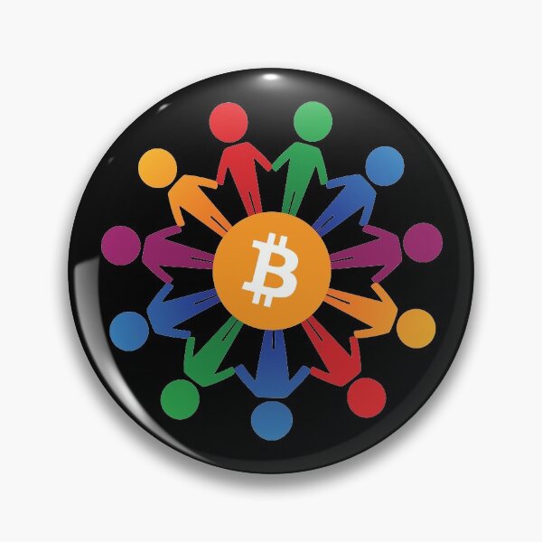 Item preview, Bitcoin Love Circle designed and sold by GraffitiSoup.
