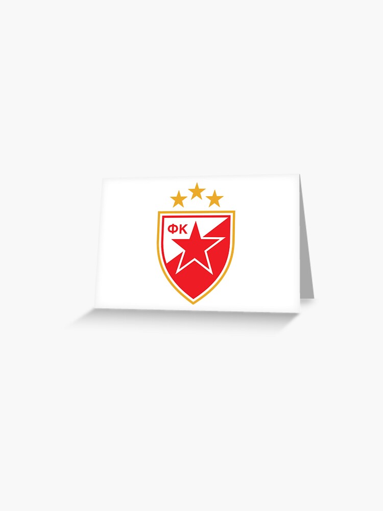 Crvena Zvezda - Red Star Greeting Card for Sale by VRedBaller