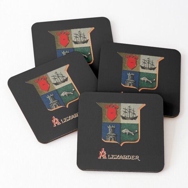 Item preview, Alexander Family Coat of Arms designed and sold by Heraldica.