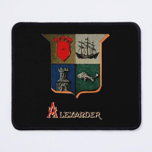 Item preview, Alexander Family Coat of Arms designed and sold by Heraldica.