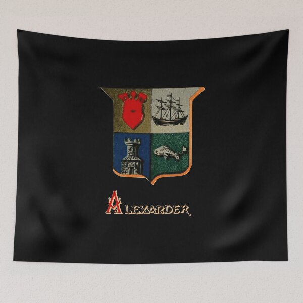 Item preview, Alexander Family Coat of Arms designed and sold by Heraldica.
