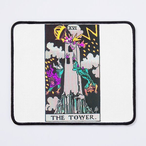 Item preview, The Tower Tarot TWISTED designed and sold by Phantastique Boutique.