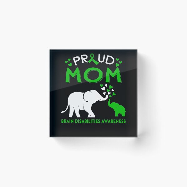 Item preview, Proud Mom Of A Brain Disabilities Awareness designed and sold by Adropine.