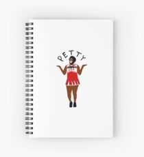 Petty Sticker Spiral Notebook