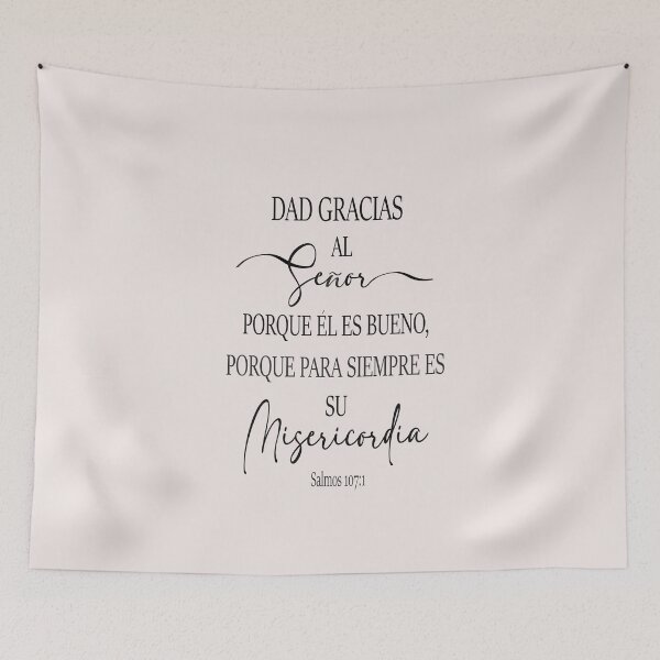 Item preview, Salmos 107:1 Dad gracias al Señor porque El es bueno designed and sold by Aryam Quotes.
