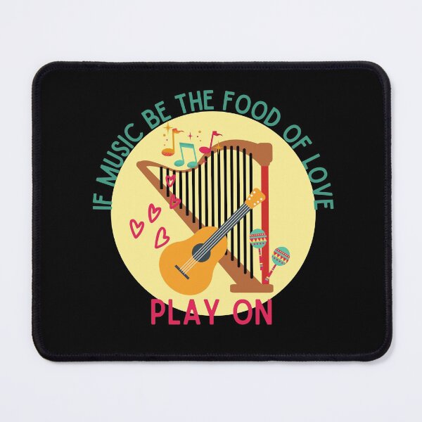 Item preview, If music be the food of love, play on. designed and sold by Scribblehound.