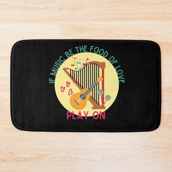Item preview, If music be the food of love, play on. designed and sold by Scribblehound.