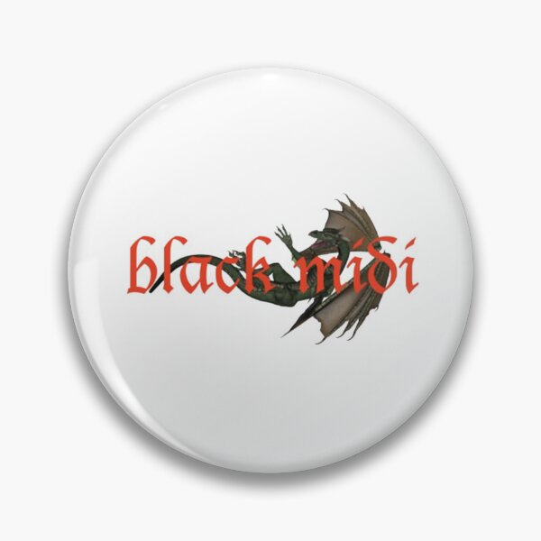 Item preview, Black Midi Dragon Logo designed and sold by soundbible.