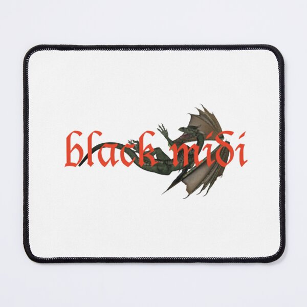 Item preview, Black Midi Dragon Logo designed and sold by soundbible.