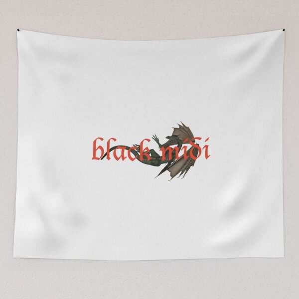 Item preview, Black Midi Dragon Logo designed and sold by soundbible.