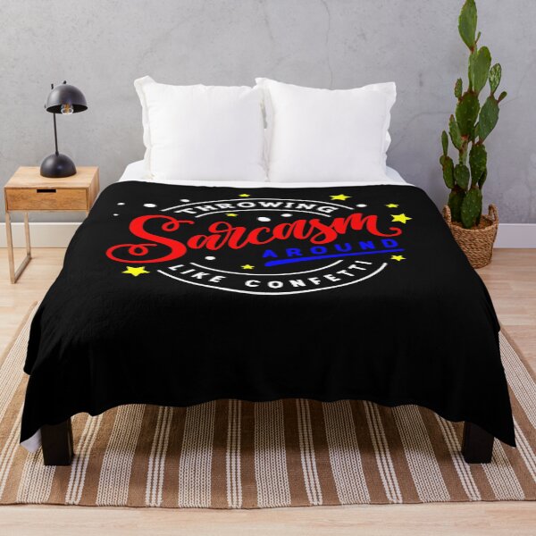 Item preview, Throwing Sarcasm Around funny saying sarcasm designed and sold by duron4.