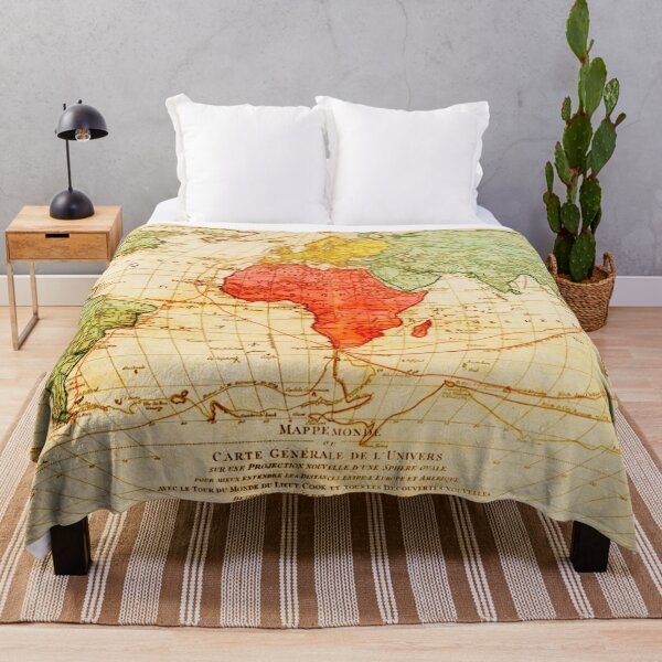 Item preview, 1782 Vintage World Map designed and sold by Vintage by Kaya.