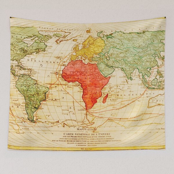 Item preview, 1782 Vintage World Map designed and sold by Vintage by Kaya.