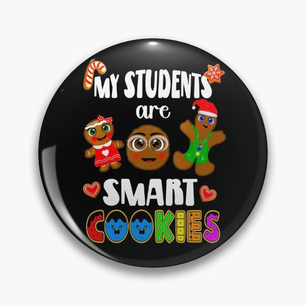 Item preview, My Students are Smart Cookies, Christmas Gift for Teacher designed and sold by orangeblue21.