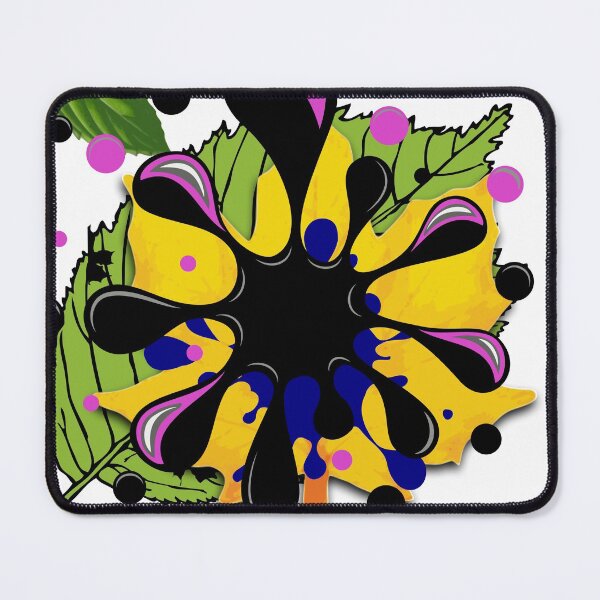 Item preview, Paint splash on two leaves designed and sold by MsArtyCrafts.