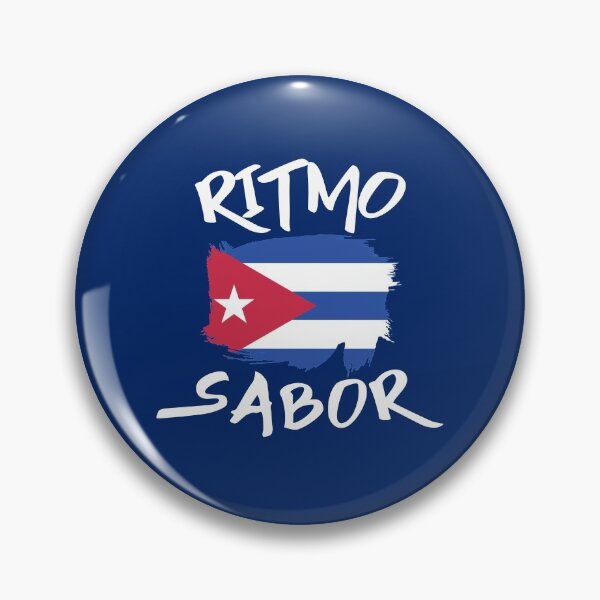 Item preview, Soy Cubano Ritmo Sabor Proud To Be Cuban Flag T Shirt Merch designed and sold by PRINTS2HOT.